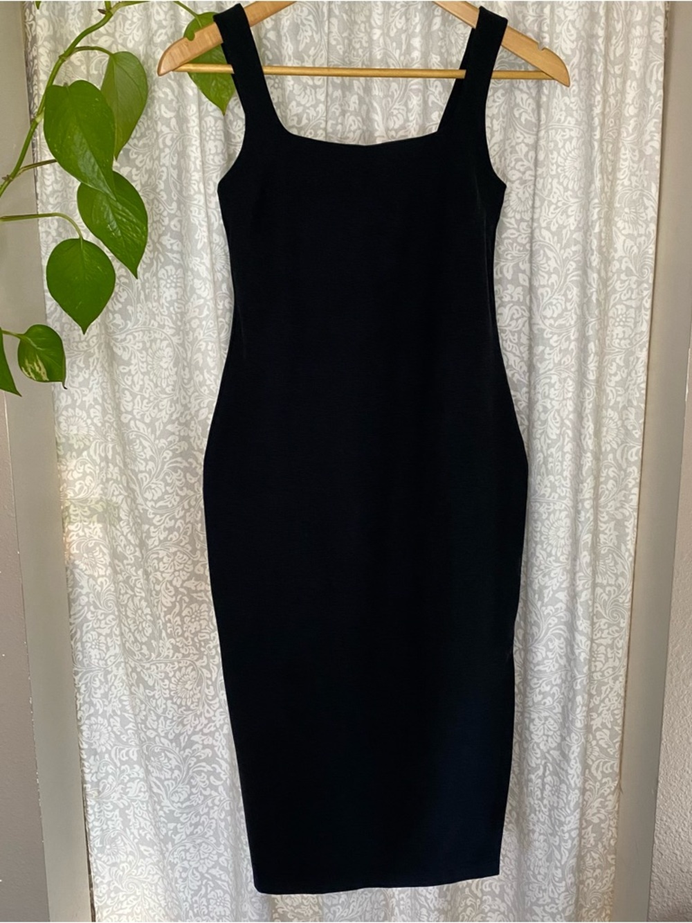 Beyond Yoga Spacedye Icon Midi Dress - in Darkest Night
